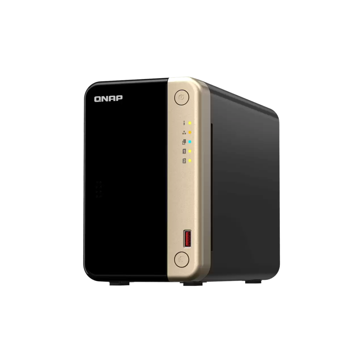 QNAP TS-264 2-Bay Desktop NAS Left- Zoom Image