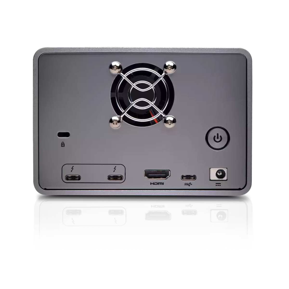 Sandisk Professional G-Raid-2 Thunderbolt 3 HDD Back- Zoom Image