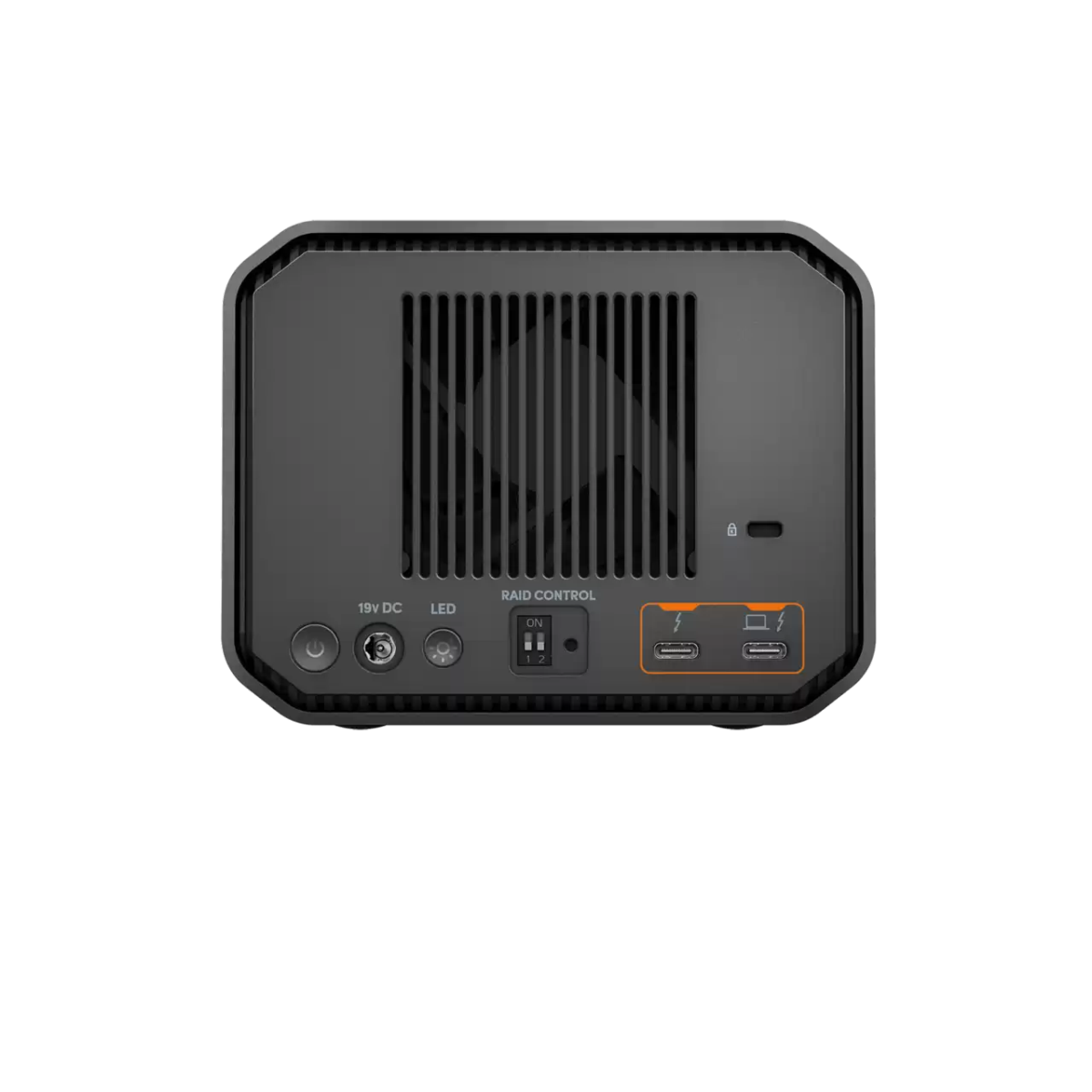 SanDisk Professional G-RAID Mirror Back- Zoom Image