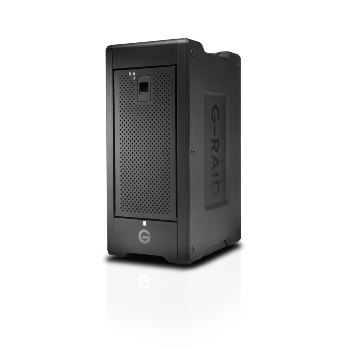 SanDisk Professional G-Raid Shuttle 8 Thunderbolt 3 HDD Left Angle- Zoom Image