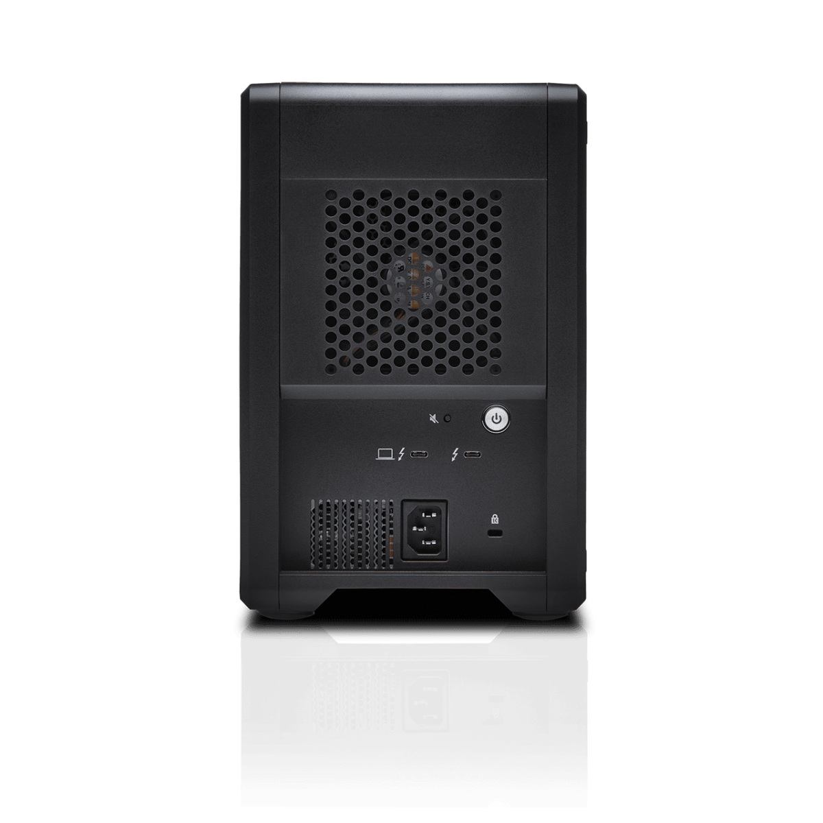 Sandisk Professional G-Raid Shuttle Thunderbolt 3 SSD Back