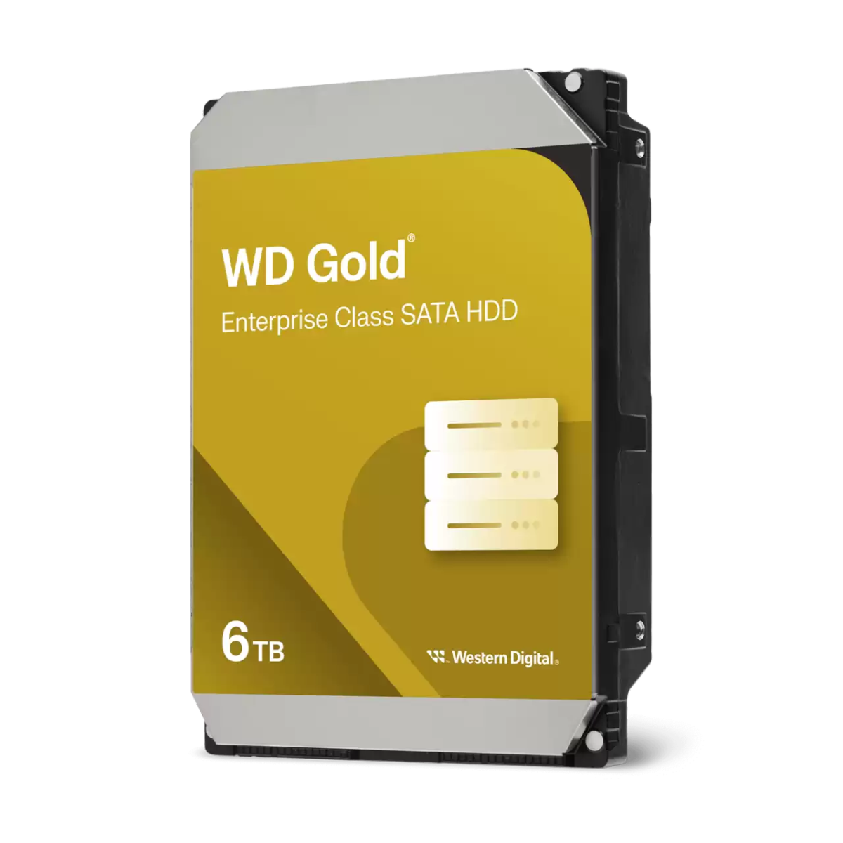 WD Gold SATA HDD 6TB Left- Zoom Image