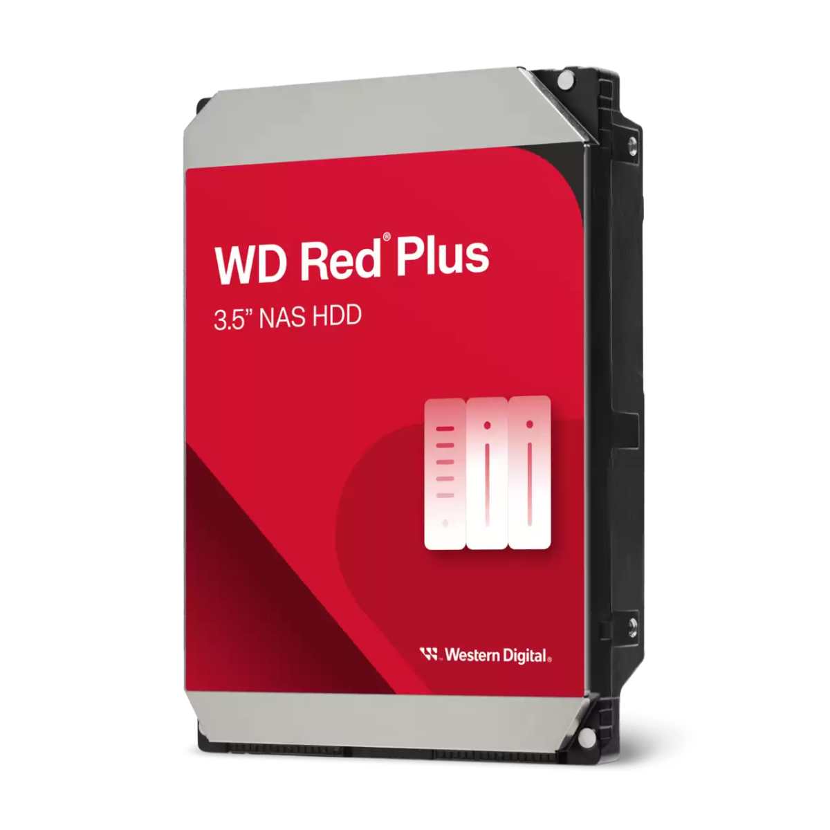 WD Red Plus Internal Network Attached Storage HDD 3.5- Zoom Image