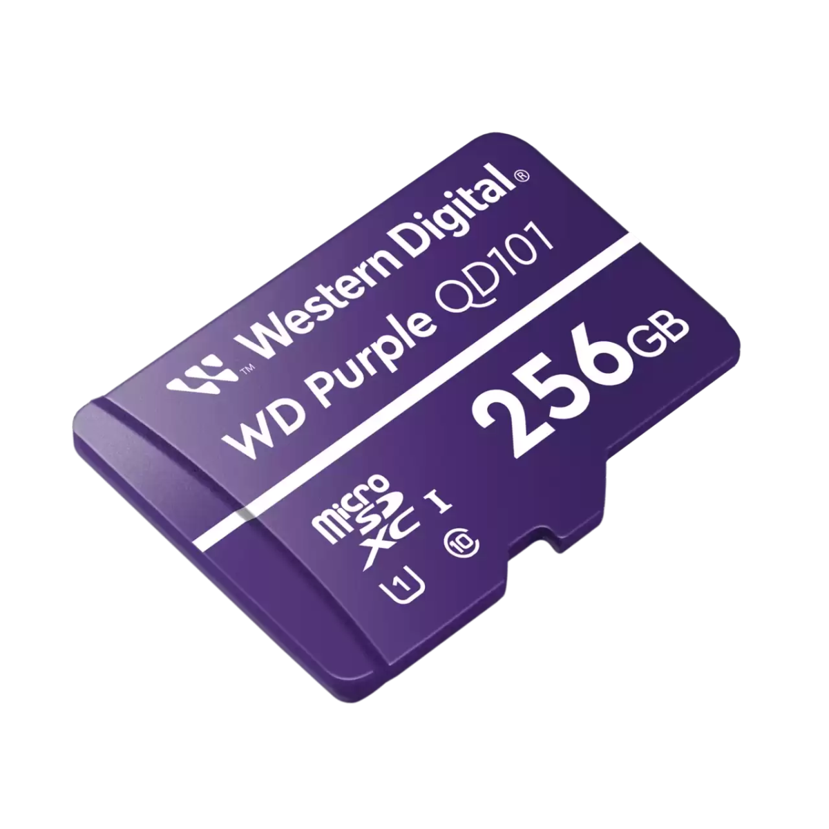 WD Purple Microsd 2020 Angled 256GB- Zoom Image