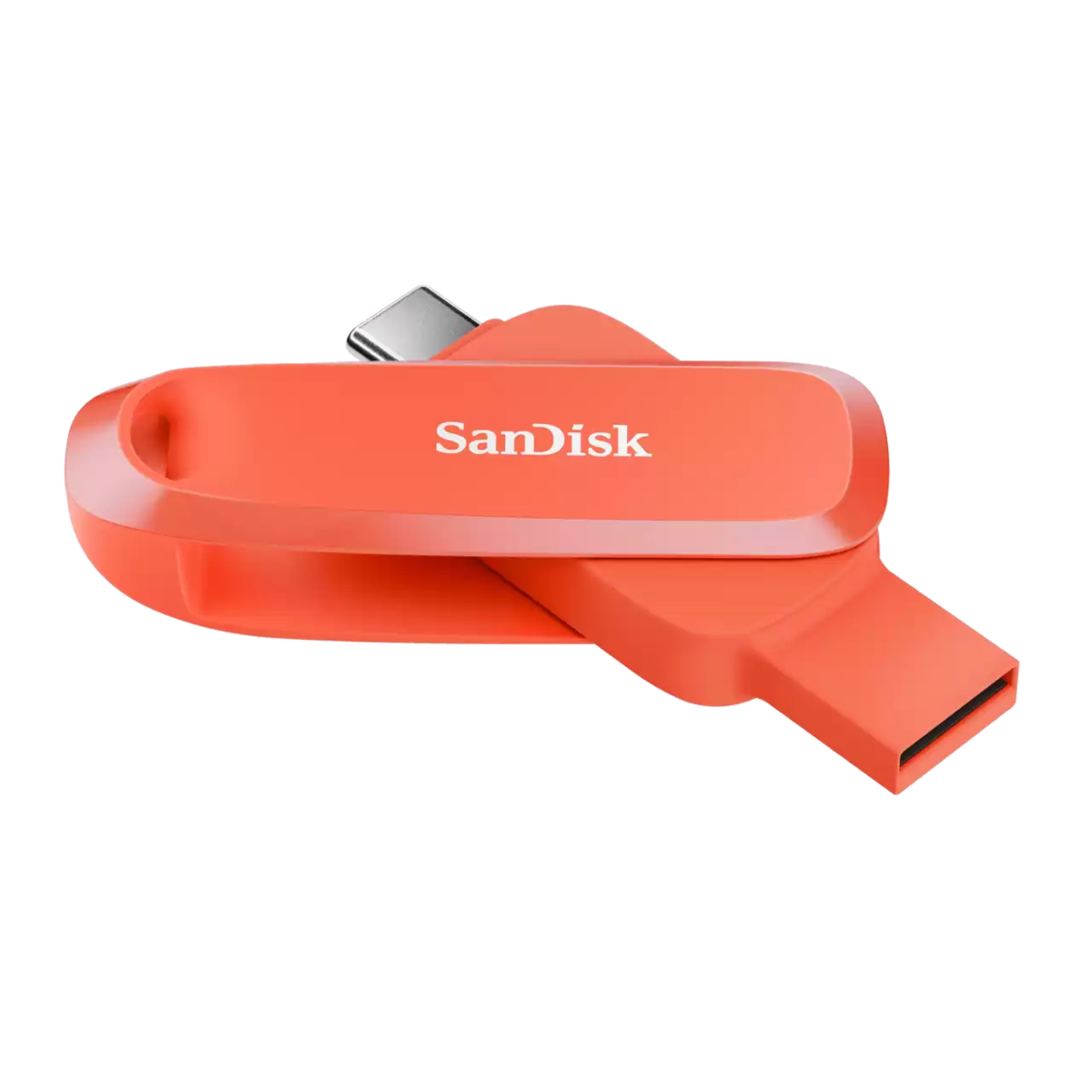SanDisk Phone Drive for Android Nasturium Orange Open- Zoom Image