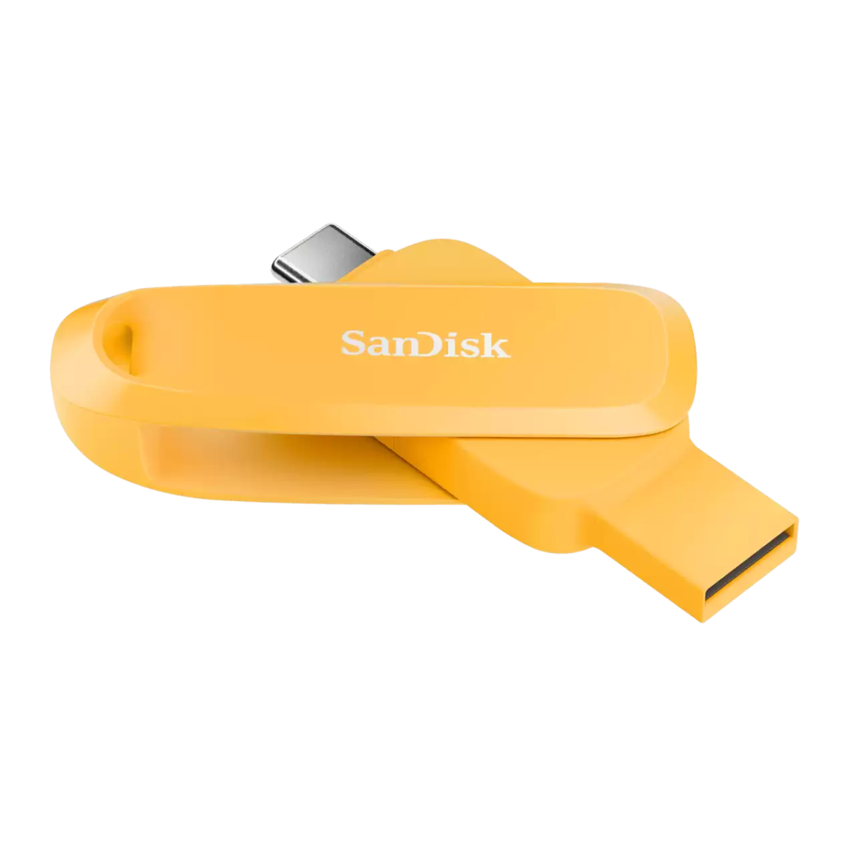 SanDisk Phone Drive for Android Yellow Daffodil Open- Zoom Image