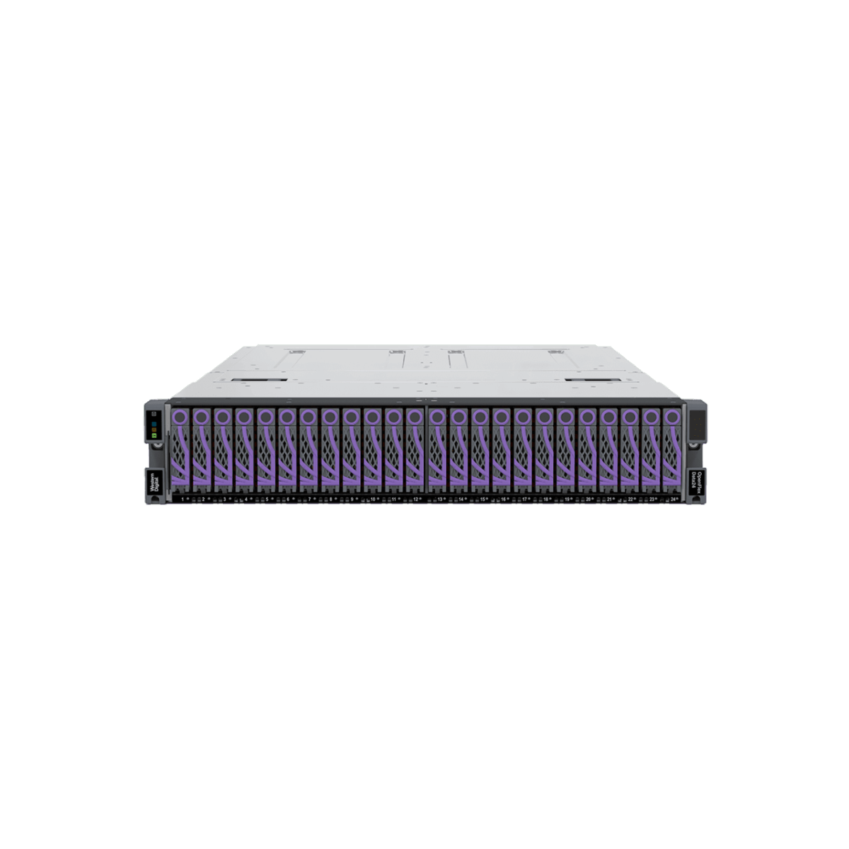 Data24 NVMe of Storage Platform Front
