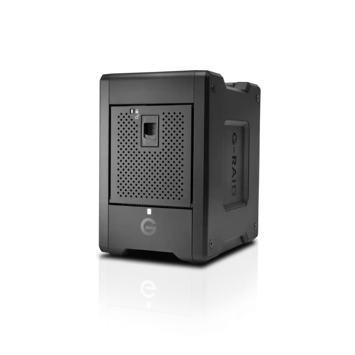 G-RAID Shuttle 4 Thunderbolt 3 Storage Left Side View- Zoom Image