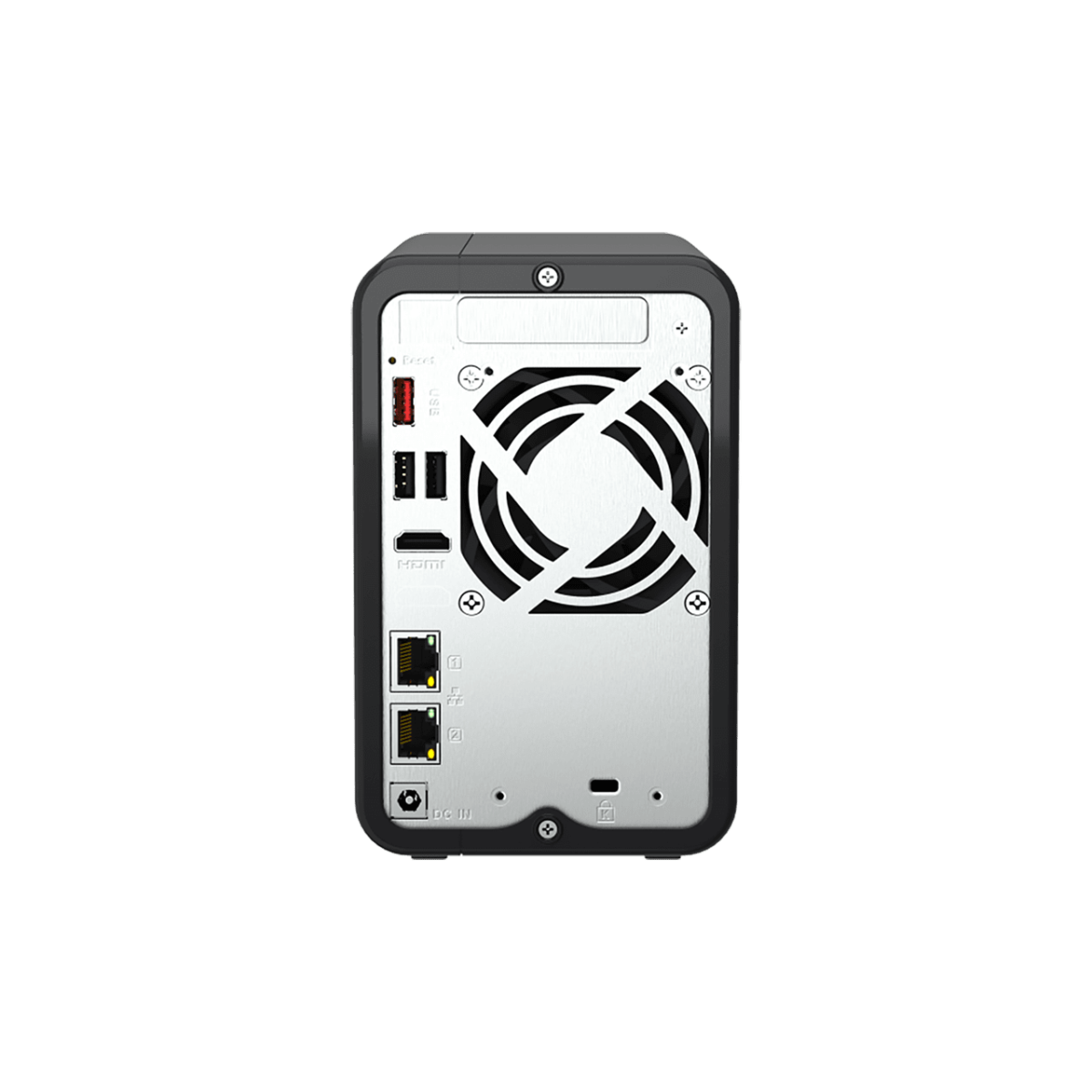 QNAP TS-264 2-Bay Desktop NAS Back