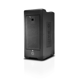 SanDisk Professional G-Raid Shuttle 8 Thunderbolt 3 HDD Left Angle