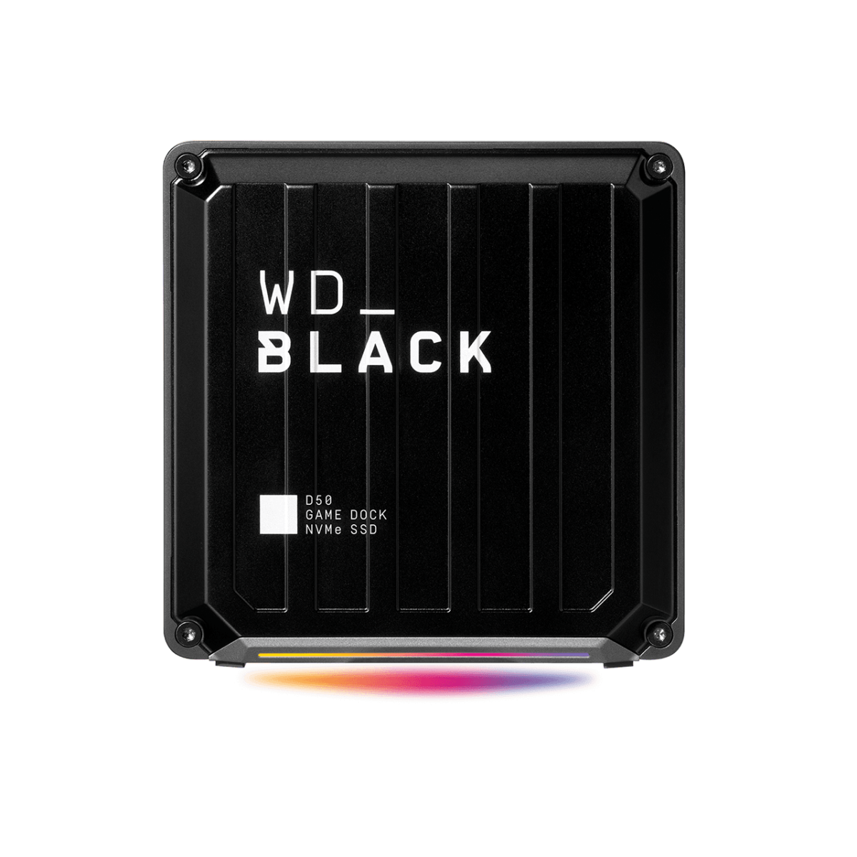 WD Black D50 Game Dock NVMe Thunderbolt 3 SSD Side