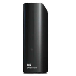 WD Elements Desktop Left angled