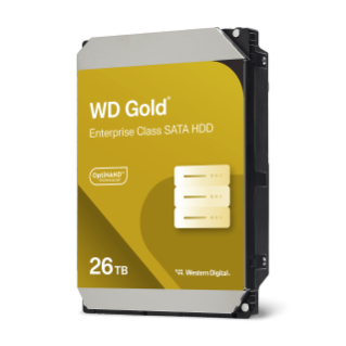 WD Gold Enterprise Class SATA HDD - 26TB