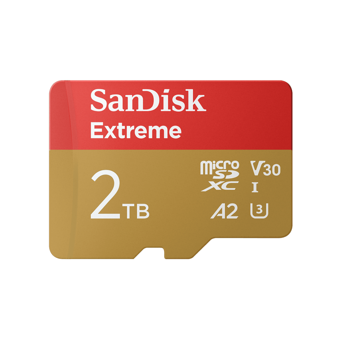 Tarjeta SanDisk Extreme microSDXC UHS-I con adaptador: 2 TB