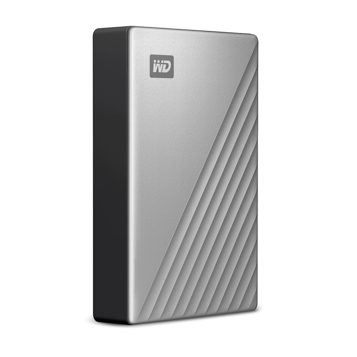 My Passport Ultra for Mac 4TB Silver Left