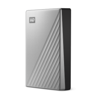 My Passport Ultra for Mac 4TB Silver Right