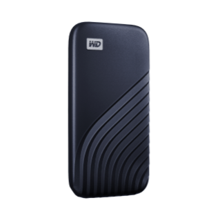 My Passport USB 3.2 SSD Midnight Blue Left
