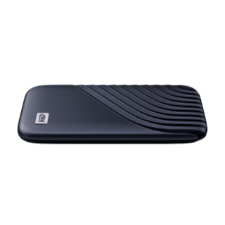 My Passport USB 3.2 SSD Midnight Blue Side