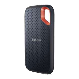 SanDisk Extreme Portable SSD USB 3.2 Storage Device Left